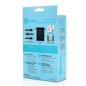 Lube Applicator - 3 Pack by B-Vibe - Vegan Lubricant Applicator - Bold Humans - Anal, Health, Lube, SALE