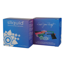 Load image into Gallery viewer, Lube Cube - Travelsize Packs by Sliquid - Vegan Lube - Bold Humans - Health, Lube