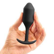 Load image into Gallery viewer, Snug Plug 2 - Weighted Butt Plug by B-Vibe - Vegan Anal toy - Bold Humans - Anal, Anal training, Beginner, Butt plug, Toy