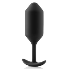 Load image into Gallery viewer, Snug Plug 3 - Weighted Butt Plug by B-Vibe - Vegan Anal toy - Bold Humans - Anal, Anal training, Butt plug, Toy