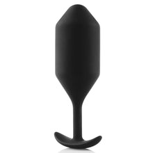 Load image into Gallery viewer, Snug Plug 4 - Weighted Butt Plug by B-Vibe - Vegan Anal toy - Bold Humans - Anal, Anal training, Butt plug, Toy, XL anal
