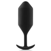 Load image into Gallery viewer, Snug Plug 4 - Weighted Butt Plug by B-Vibe - Vegan Anal toy - Bold Humans - Anal, Anal training, Butt plug, Toy, XL anal