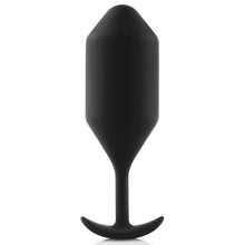 Load image into Gallery viewer, Snug Plug 5 - Weighted Butt Plug by B-Vibe - Vegan Anal toy - Bold Humans - Anal, Anal training, Butt plug, Toy, XL anal