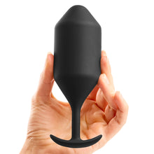 Load image into Gallery viewer, Snug Plug 5 - Weighted Butt Plug by B-Vibe - Vegan Anal toy - Bold Humans - Anal, Anal training, Butt plug, Toy, XL anal