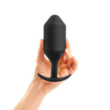 Load image into Gallery viewer, Snug Plug 6 - Weighted Butt Plug by B-Vibe - Vegan Anal toy - Bold Humans - Anal, Anal training, Butt plug, Toy, XL anal