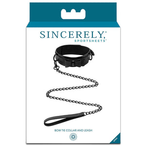 Sincerely - Bow Tie Collar and Leash