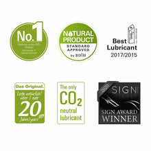 Load image into Gallery viewer, Bioglide Natural 500 ml - Waterbased by JoyDivision - Vegan Lube - Bold Humans - Health, Lube