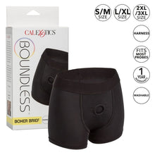 Load image into Gallery viewer, Calex Boundless Boxer Harness by Cal Exotics - Vegan Harness - Bold Humans - Gender, Harness, Packer, Packer harness, Toy