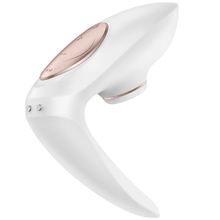 Load image into Gallery viewer, Pro 4 - Couple Vibrator by Satisfyer - Vegan Vibrator - Bold Humans - Air pressure, Couple vibrator, External vibrator, G-spot vibrator, SALE, Toy, Vibrator, Waterproof