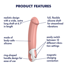 Load image into Gallery viewer, Master by Satisfyer - Vegan Vibrator - Bold Humans - G-spot vibrator, SALE, Toy, Vibrator, Waterproof