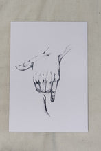 Load image into Gallery viewer, Wandering Hands Part I - artprint A6
