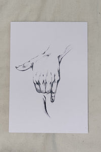 Wandering Hands Part I - artprint A6