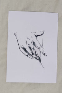 Wandering Hands Part I - artprint A6