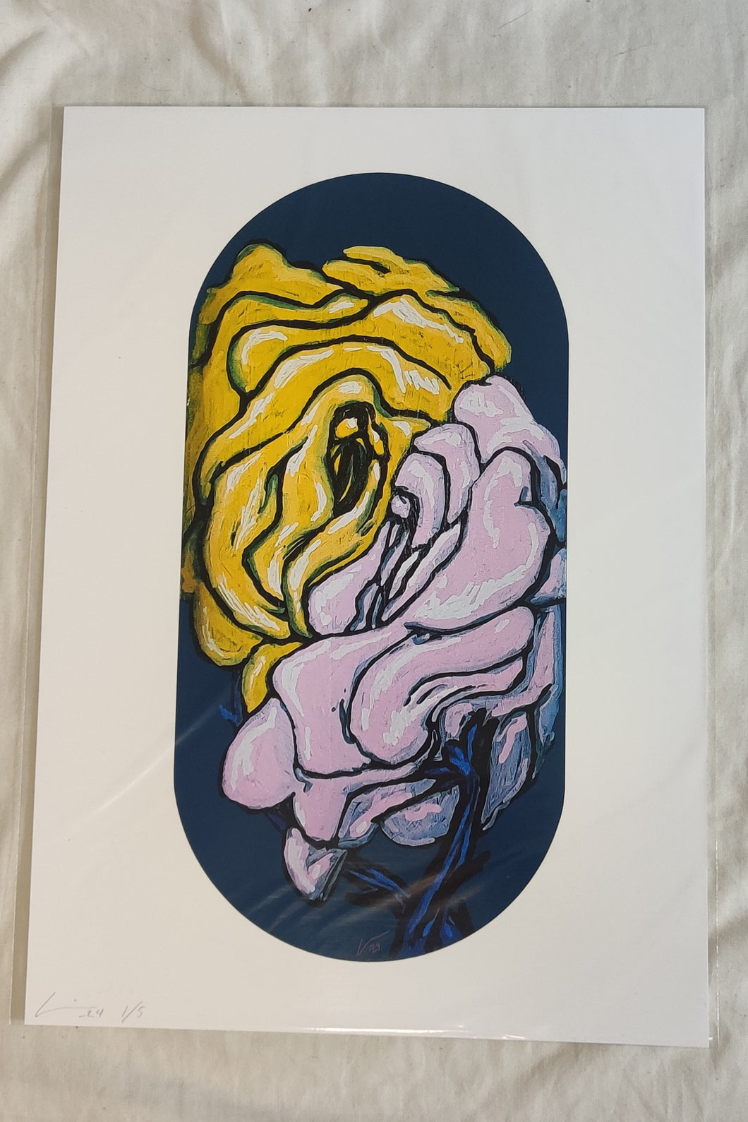 Rose Garden - artprint A4