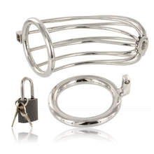 Load image into Gallery viewer, Chastity Cage - Stainless Steel Bird Cage
