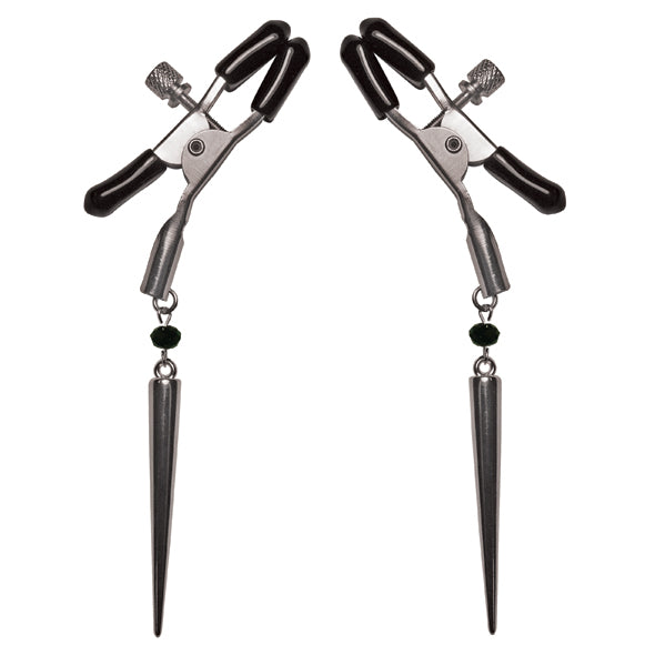 Nipple Clamps - Spears by Sportsheets - Vegan Sensation Play - Bold Humans - Kink, Sensation Play