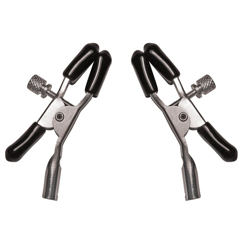 Nipple Clamps - Adjustable by Sportsheets - Vegan Sensation Play - Bold Humans - Kink, Sensation Play