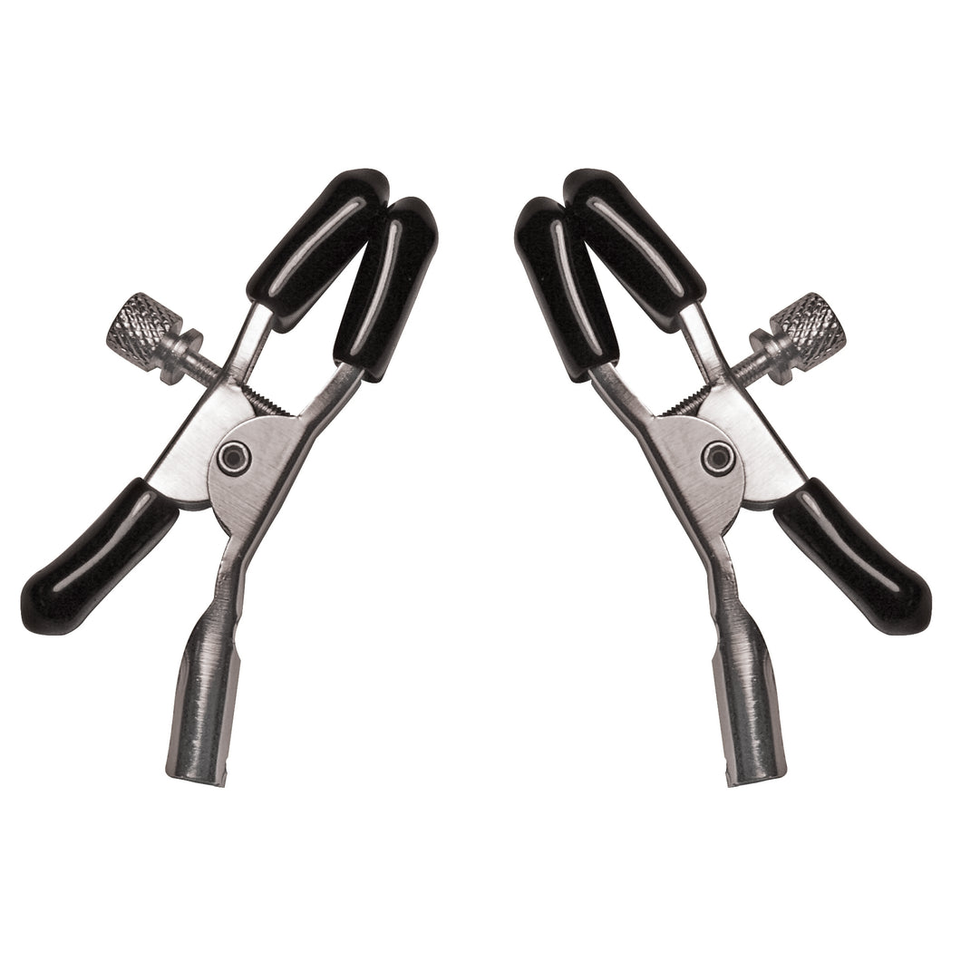 Nipple Clamps - Adjustable by Sportsheets - Vegan Sensation Play - Bold Humans - Kink, Sensation Play