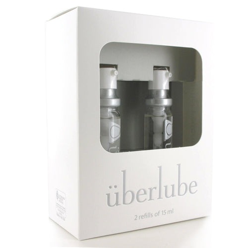 Silicone Lubricant Travelsize Refills by Uberlube - Vegan Lube - Bold Humans - Health, Lube