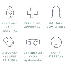 Load image into Gallery viewer, Buffer Rings by Ohnut - Vegan Buffer - Bold Humans - Accessories, Gender, Health, Sexual Health, Vaginal health

