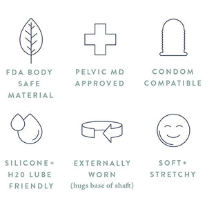 Buffer Rings by Ohnut - Vegan Buffer - Bold Humans - Accessories, Gender, Health, Sexual Health, Vaginal health