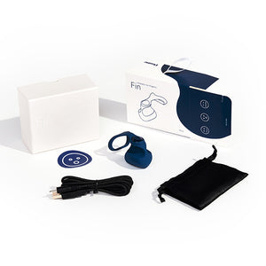 Fin by Dame - Vegan Vibrator - Bold Humans - Beginner vibrator, Couple vibrator, External vibrator, Toy, Vibrator