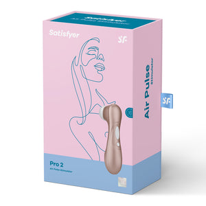 PRO 2 by Satisfyer - Vegan Vibrator - Bold Humans - Air pressure, Beginner vibrator, External vibrator, SALE, Toy, Vibrator, Waterproof