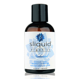 Organics Natural - Waterbased Lubricant by Sliquid - Vegan Lube - Bold Humans - Health, Lube