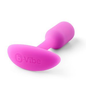 Snug Plug 1 - Weighted Butt Plug by B-Vibe - Vegan Anal toy - Bold Humans - Anal, Anal training, Beginner anal, Butt plug, Toy