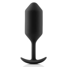 Load image into Gallery viewer, Snug Plug 3 - Weighted Butt Plug by B-Vibe - Vegan Anal toy - Bold Humans - Anal, Anal training, Butt plug, Toy
