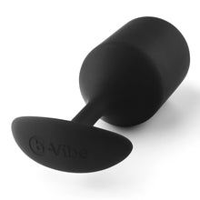 Load image into Gallery viewer, Snug Plug 4 - Weighted Butt Plug by B-Vibe - Vegan Anal toy - Bold Humans - Anal, Anal training, Butt plug, Toy, XL anal
