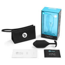 Load image into Gallery viewer, Snug Plug 4 - Weighted Butt Plug by B-Vibe - Vegan Anal toy - Bold Humans - Anal, Anal training, Butt plug, Toy, XL anal

