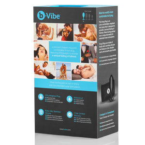 Snug Plug 4 - Weighted Butt Plug by B-Vibe - Vegan Anal toy - Bold Humans - Anal, Anal training, Butt plug, Toy, XL anal