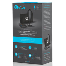 Load image into Gallery viewer, Snug Plug 5 - Weighted Butt Plug by B-Vibe - Vegan Anal toy - Bold Humans - Anal, Anal training, Butt plug, Toy, XL anal
