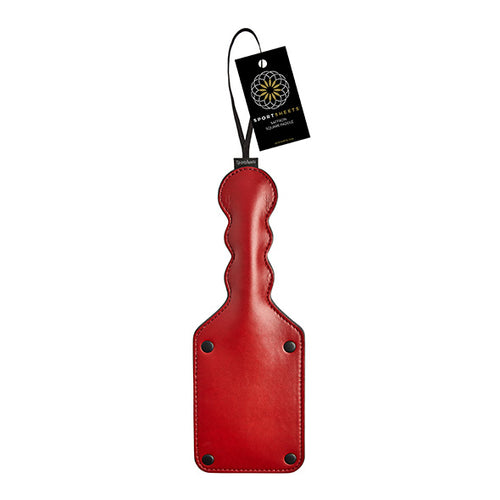 Saffron - Square Paddle by Sportsheets - Vegan Impact Play - Bold Humans - Beginner kink, Impact Play, Kink