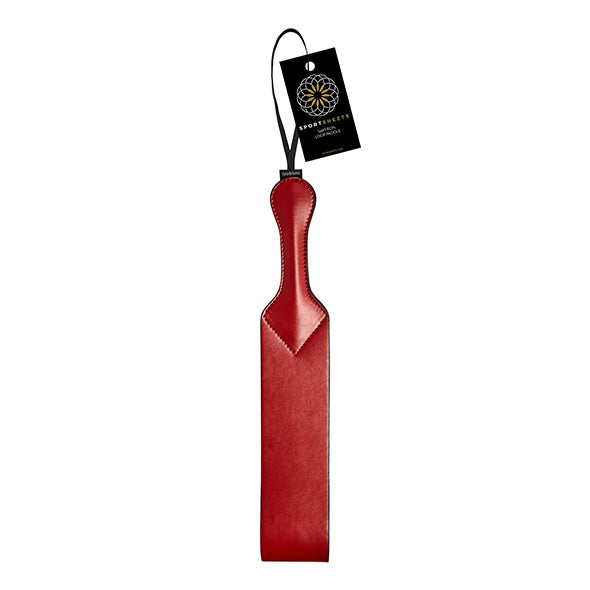 Saffron - Loop Paddle by Sportsheets - Vegan Impact Play - Bold Humans - Impact Play, Kink