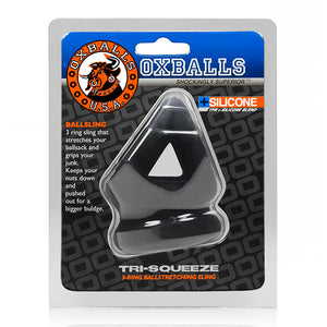 Cock Sling and Ball Stretcher by Oxballs - Vegan Cock Toy - Bold Humans - Cock, Cock ring, Toy