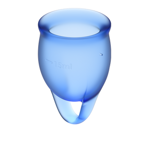 Menstruation Cup - Set of 2 by Satisfyer - Vegan Menstruation Care - Bold Humans - Health, Menstruation, Vaginal health