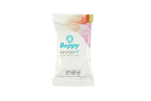 Wet Tampons 8 pcs by Beppy - Vegan Menstruation Care - Bold Humans - Health, Menstruation, Vaginal health