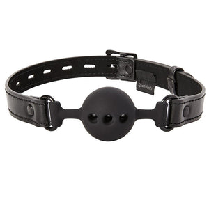 Breathable Ball Gag by Sportsheets - Vegan Restraints - Bold Humans - Beginner kink, Kink, Restraints