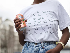 Titties T-shirt by Eat Mielies - Vegan T-Shirt - Bold Humans - Accessories, SALE, Wearable
