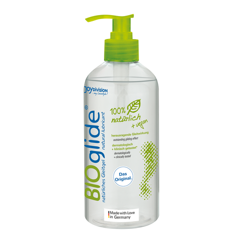 Bioglide Natural 500 ml - Waterbased by JoyDivision - Vegan Lube - Bold Humans - Health, Lube