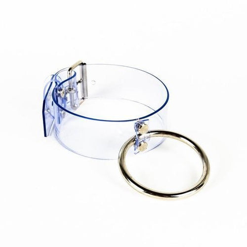COLLAR - Big O-Ring by Luitrash - Vegan Choker - Bold Humans - Accessories, Beginner kink, Collar, Kink, Wearable