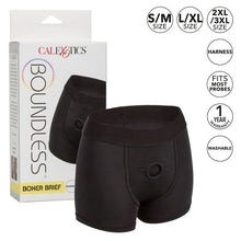 Load image into Gallery viewer, Calex Boundless Boxer Harness by Cal Exotics - Vegan Harness - Bold Humans - Gender, Harness, Packer, Packer harness, Toy
