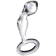 Load image into Gallery viewer, No. 46 Glass Plug by Icicles - Vegan Anal toy - Bold Humans - Anal, Anal dildo, Toy
