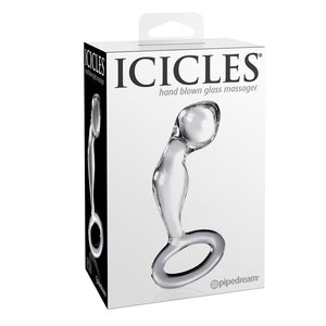 No. 46 Glass Plug by Icicles - Vegan Anal toy - Bold Humans - Anal, Anal dildo, Toy