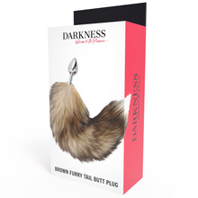 Load image into Gallery viewer, Foxtail Butt Plug (Faux fur) ø 4cm by Dreamlove Spain - Vegan Anal toy - Bold Humans - Anal, Butt plug, Toy

