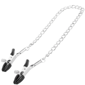 Nipple Clamps - Chained by Sportsheets - Vegan Sensation Play - Bold Humans - Kink, Sensation Play