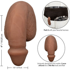 Calex Packer Gear - Silicone Packer by Cal Exotics - Vegan Packer - Bold Humans - Gender, Packer, Prosthetics