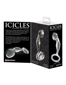 No. 46 Glass Plug by Icicles - Vegan Anal toy - Bold Humans - Anal, Anal dildo, Toy